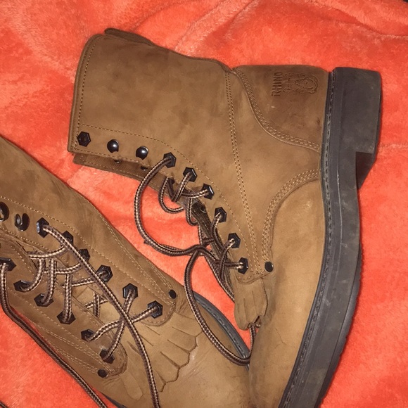 Rhino Leather Work Boots 🥾 - Picture 3 of 5